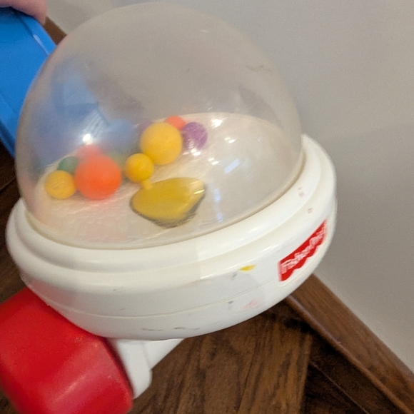 Fisher Price Blue Push Popper Toy - Picture 7 of 8